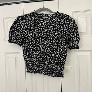 Floral patterned top